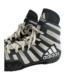 Adidas adiZERO Varner Wrestling Shoes Men’s Size 10 Black Silver